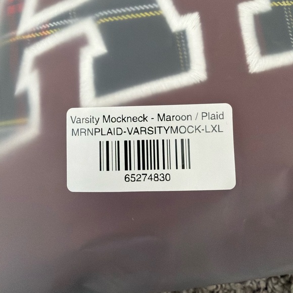 RARE / Parke Burgundy Crewneck Sweater L- XL - Picture 3 of 3